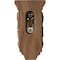 Ekena Millwork 2 1/4"W x 2 1/4"D x 4 1/4"H Extra Small Acanthus Wood Corbel, Mahogany CORW02X02X04ACGM - alternate 3